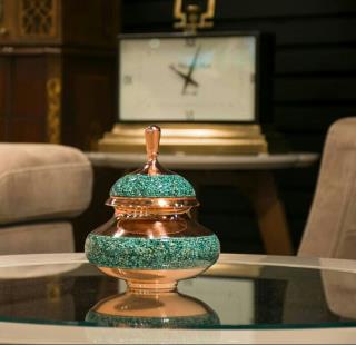 قندان فیروزه ای