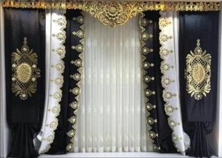 پرده مدل سلطنتی 2245
