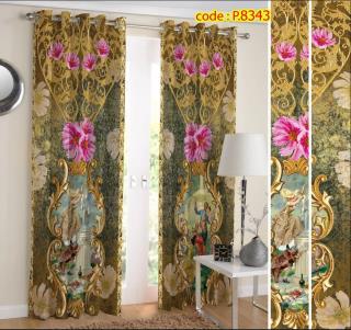 پرده مدل پنل چاپی 2241