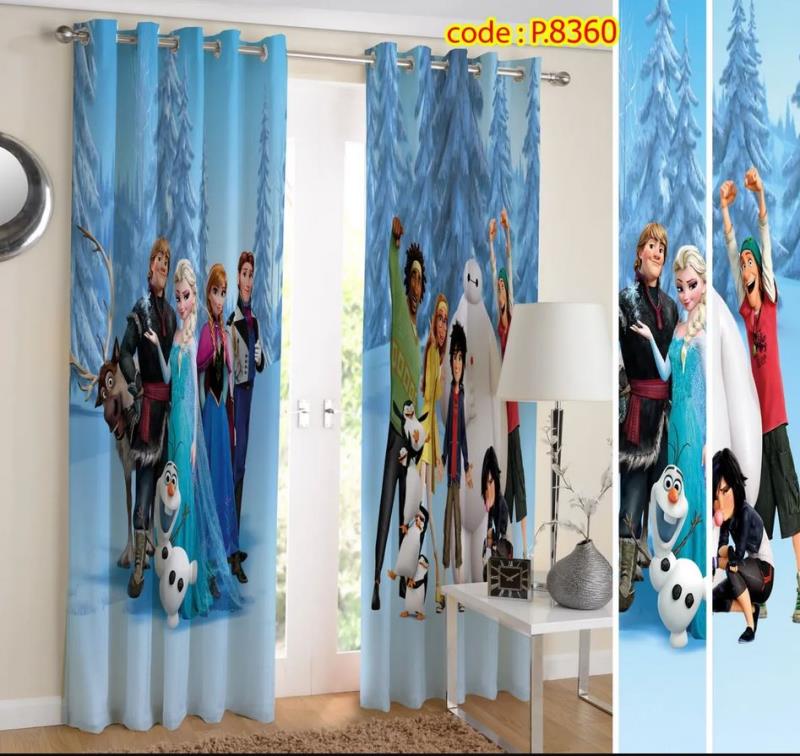 پرده مدل پنل چاپی 2240