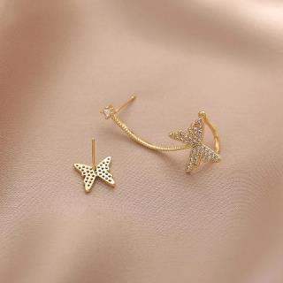 گوشواره لاله گوشی پروانه دنباله دار