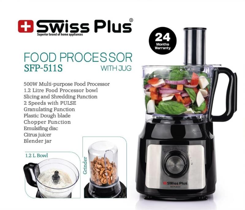 غذاساز سوئیس پلاس مدلSFP-511S