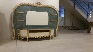 میز تلویزیون سلطنتی مدل چراغان همراه استند