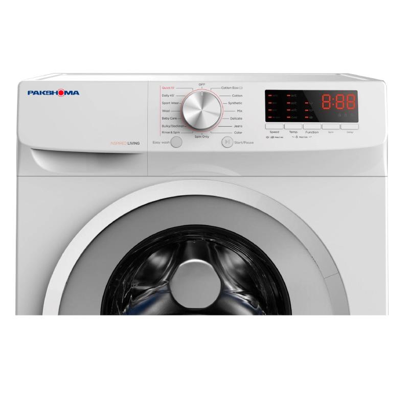 ماشین لباسشویی پاکشوما مدل TFU-73200 (نقره ای)