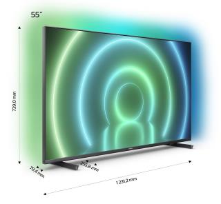 تلویزیون 55 اینچ 4K فیلیپس مدل 55PUS7906