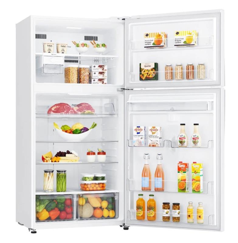 یخچال فریزر بالا پایین ال جی مدل GRM-832DHWL
