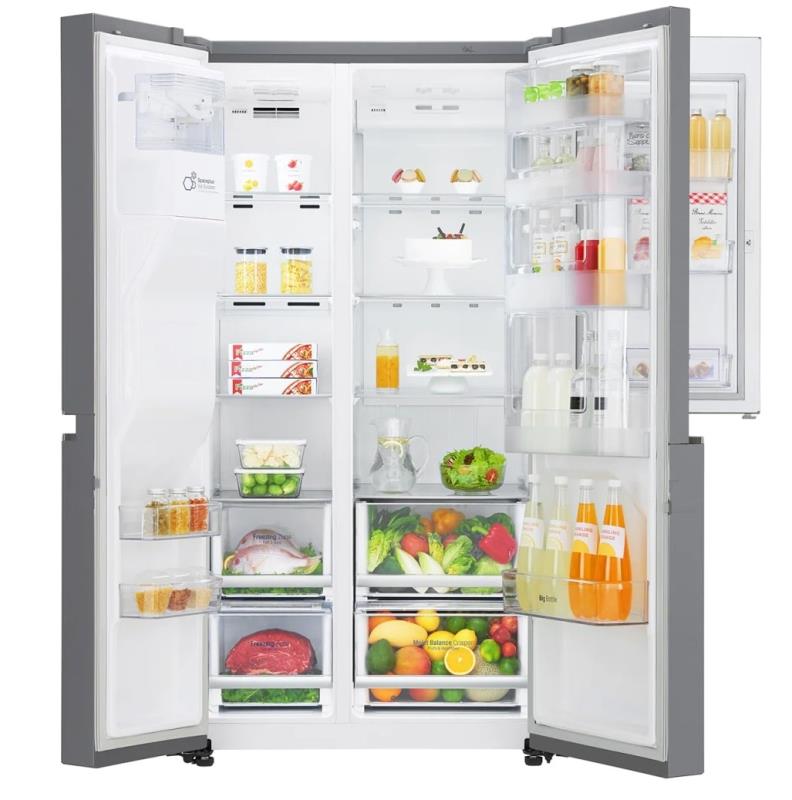 یخچال فریزر ساید بای ساید ال جی مدل GC-J247SLLV