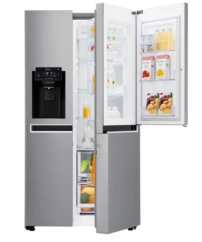 یخچال فریزر ساید بای ساید ال جی مدل GC-J247SLLV
