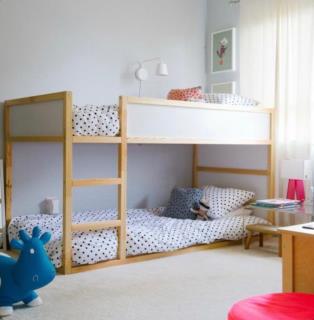 تخت دو طبقه  کودک