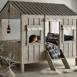 تخت  کلبه ای کودک