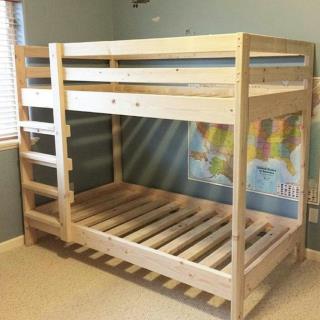 تخت دو طبقه کودک