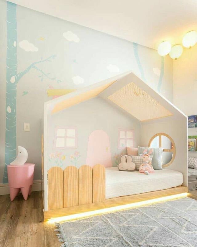 تخت کلبه ای کودک و نوجوان