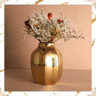 گلدان طلایی سرامیکی