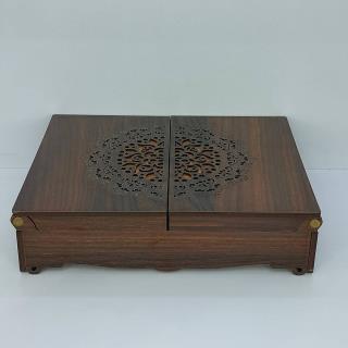 جعبه تی بگ و تنقلات چوبی