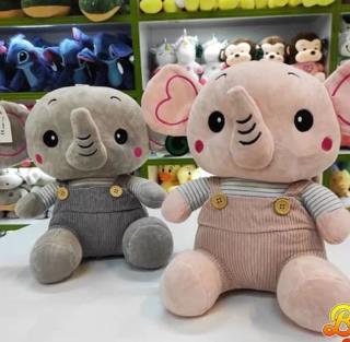 عروسک فیل لباس دار بزرگ