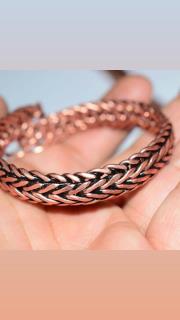 دستبند مسی ماری درجه ۱