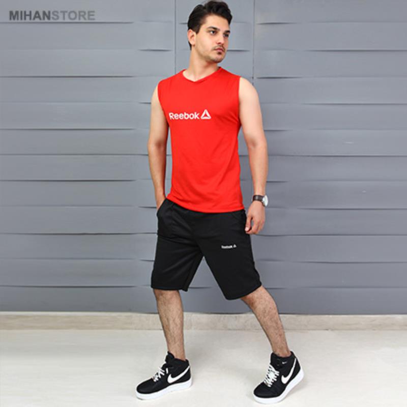 ست رکابی و شلوارک مردانه Reebok