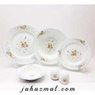 سرویس چینی زرین طرح ویکتوریا 28 پارچه(عالی)