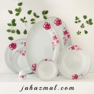 سرویس چینی زرین طرح کردوبا 28 پارچه(عالی)