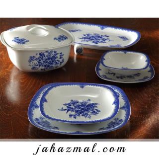 سرویس چینی زرین طرح فلورانس 98 پارچه(عالی)