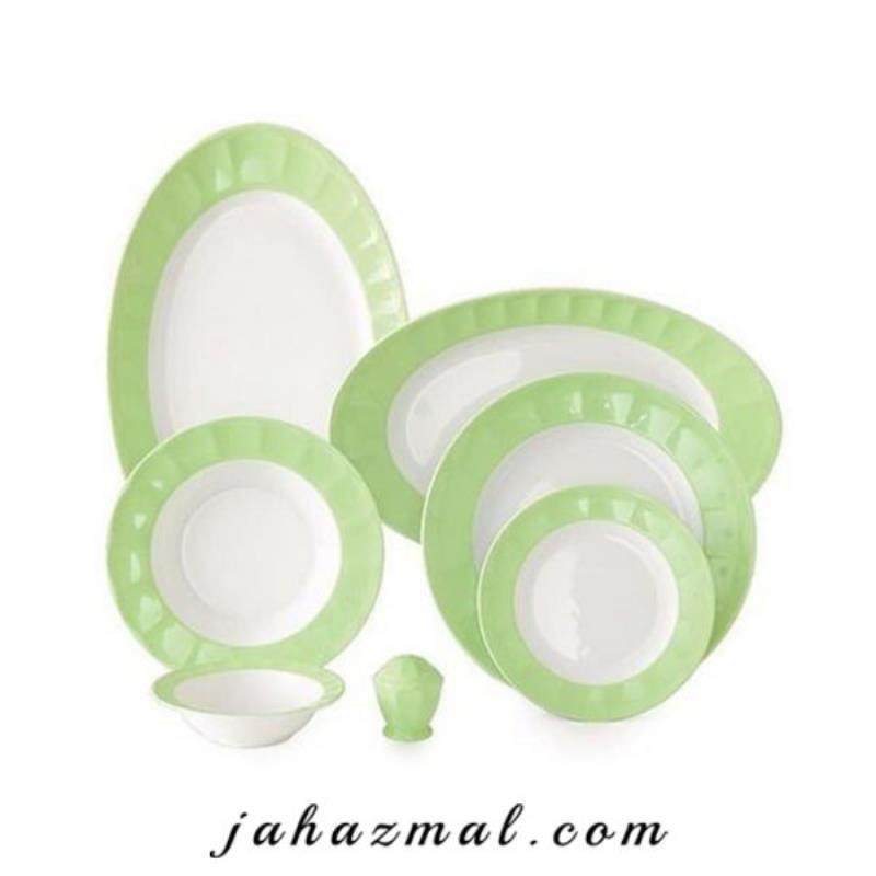 سرویس چینی زرین طرح پسته 29 پارچه (عالی)