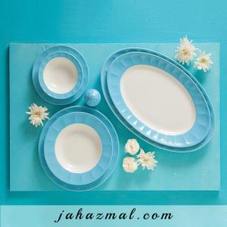 سرویس چینی زرین طرح آسمان 29 پارچه  (درجه یک)