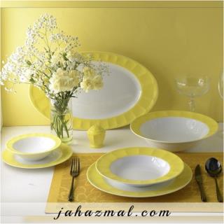 سرویس چینی زرین طرح آفتاب29 پارچه  (درجه یک)