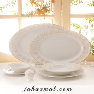سرویس چینی زرین طرح هیلدا 29 پارچه(عالی)