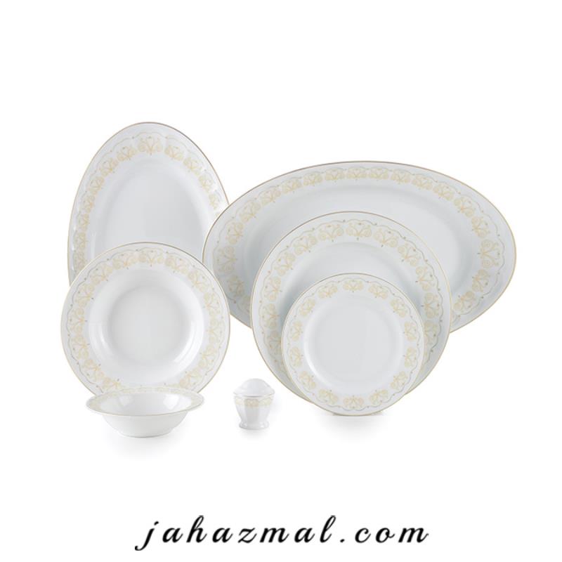 سرویس چینی زرین طرح هیلدا 29 پارچه(عالی)