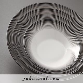 سرویس چینی زرین طرح کایزر 30 پارچه (عالی)