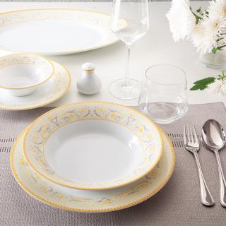 سرویس چینی زرین طرح جنوا 35 پارچه (عالی)