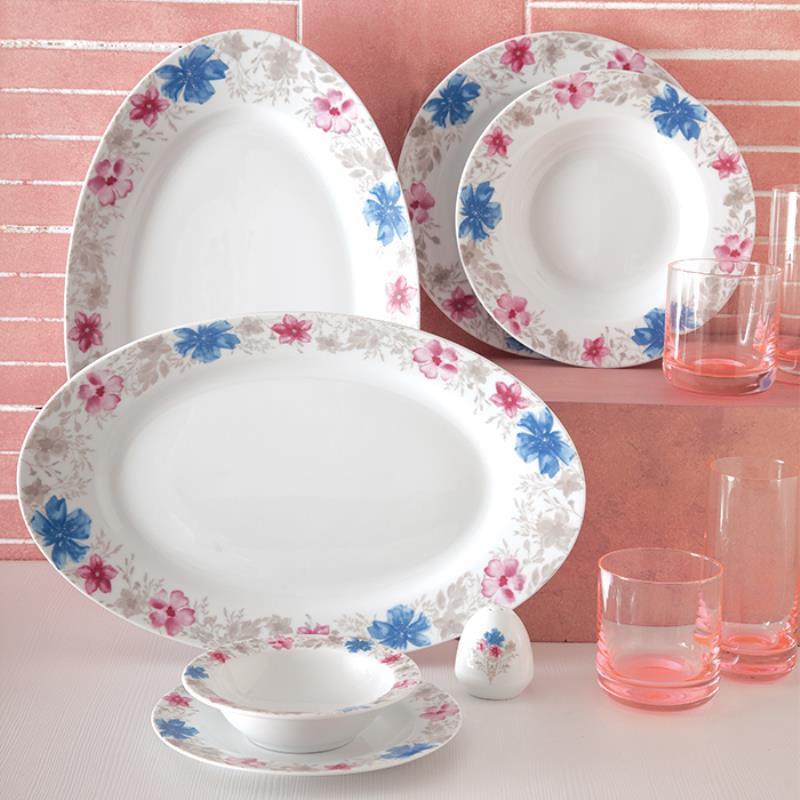 سرویس چینی زرین سیلوین 102 پارچه(درجه یک)