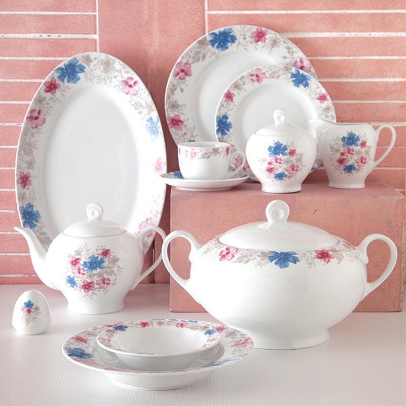 سرویس چینی زرین سیلوین 102 پارچه(درجه یک)