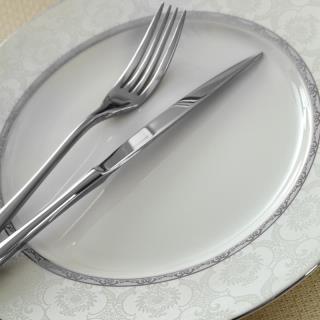 سرویس چینی زرین طرح هدیه پلاتینی 28 پارچه(درجه یک)