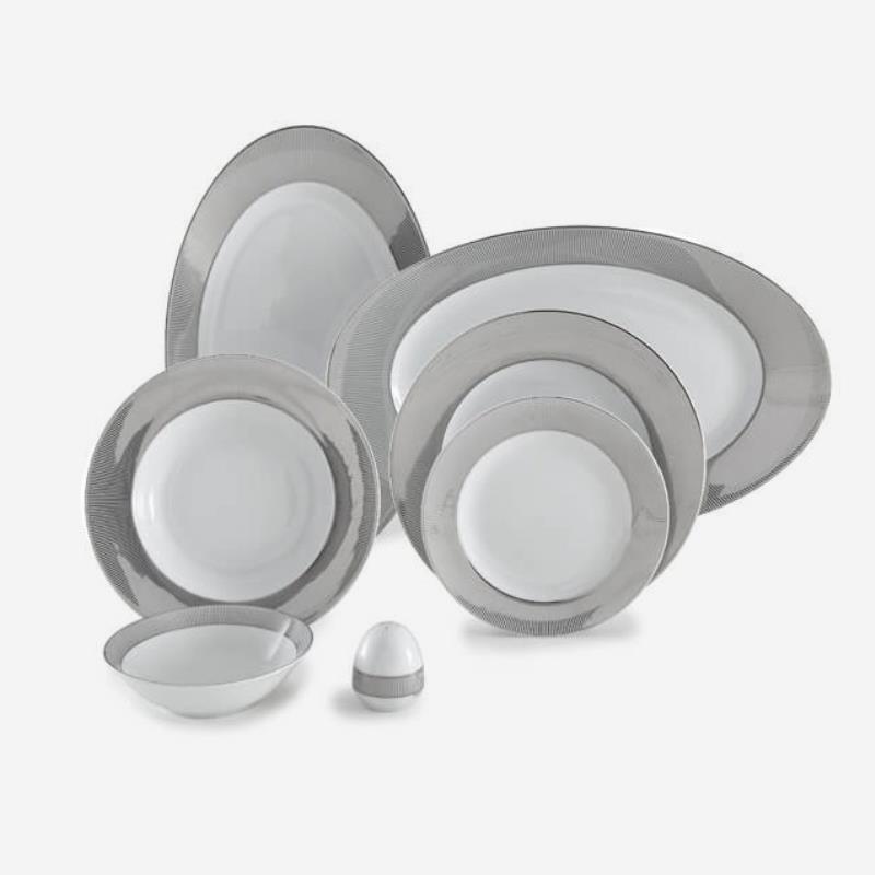 سرویس چینی زرین طرح پالادیوم 28 پارچه (درجه یک)