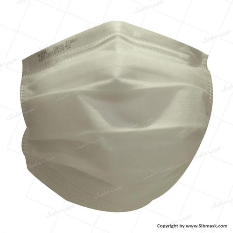 ماسک تنفسی سفید سه لایه نانو ( ۵۰ عدد )