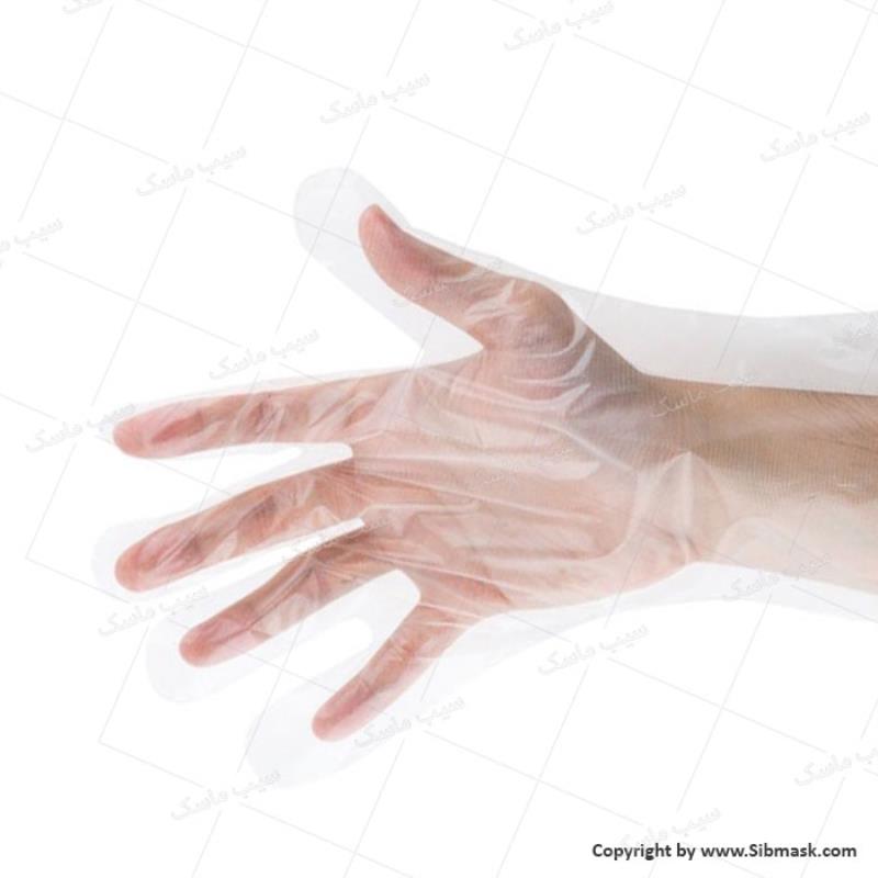 دستکش پلاستیکی ( ۱۰۰ عدد )