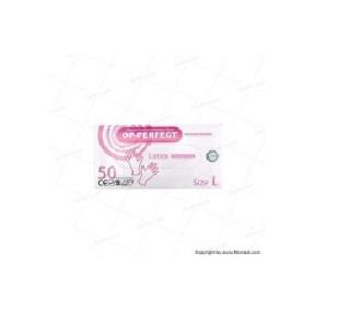 دستکش لاتکس بدون پودر اپی پرفکت