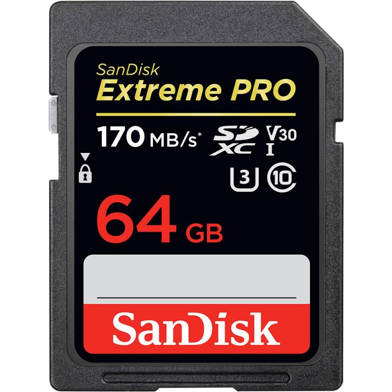 کارت حافظه اس دی SD Sandisk 64GB 633X U3 170mb