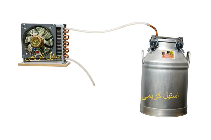 دستگاه گلابگیری و عرقگیری 220 لیتری چهار چفت با سرد کن برقی