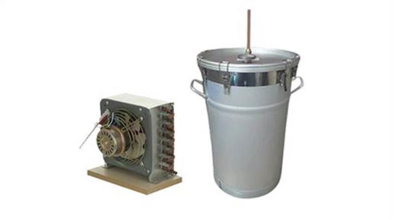دستگاه گلابگیری و عرقگیری 35 لیتری سطلی با سرد کن برقی