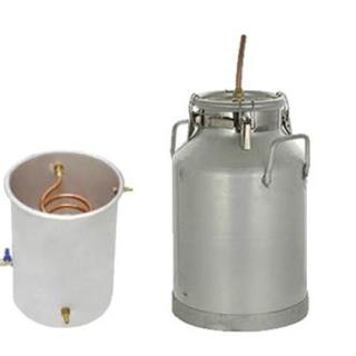 دیگ عرق گیری 15 لیتری بدون پرچ