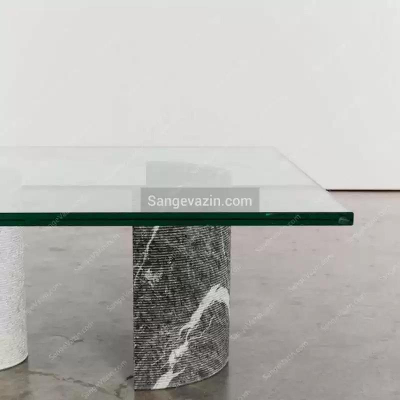 میز پایه سنگی ناهار خوری هستی