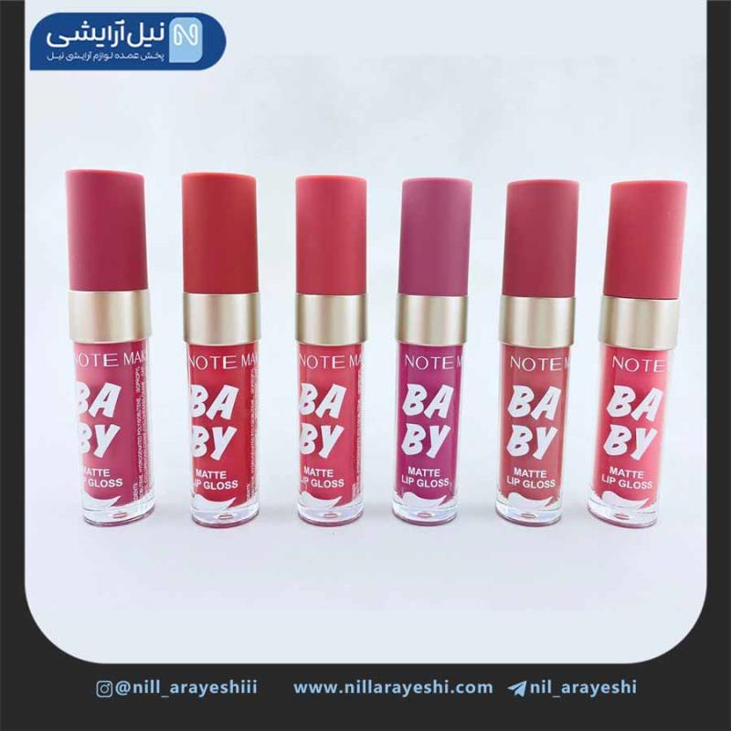 رژ لب مایع نوت سری بیبی کد Lp-89258