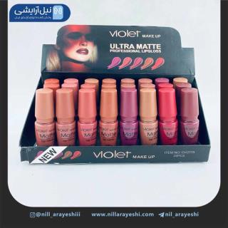 رژ لب مایع کوزه ای ویولت کد Gv2778