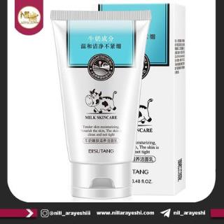 فوم شستشو صورت تیوپی شیر گاو بیسوتانگ کد BSTDS340