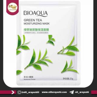 ماسک ورقه ای چای سبز بیوآکوا کد bqy74992