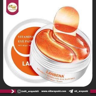 پچ زیر چشم کاسه ای ضد تیرگی و پف ویتامین C لانبنا کد lb1196