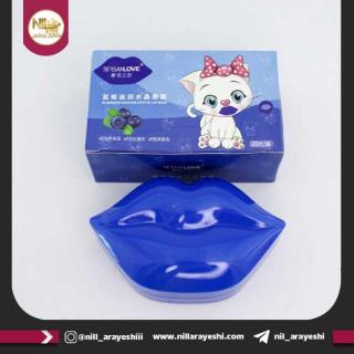 ماسک لب کاسه ای بلوبری سرسان لاو