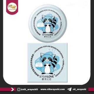 ماسک حبابی خاک رس و هیالورونیک اسید سرسان لاو کد xg0643